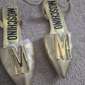 Moschino Gold Women's Shoes